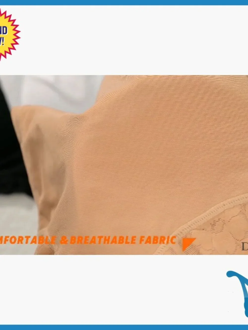 X-Large Butt Lifting Shapewear Panties with Removable Pads, Tummy Control